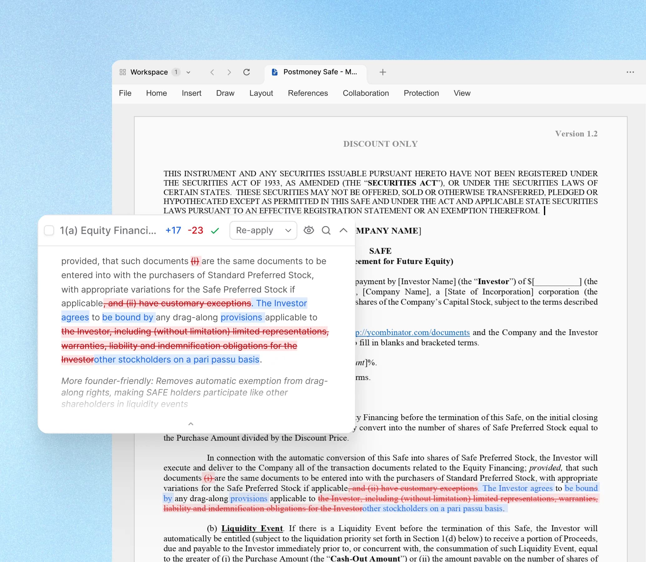 Draft grants, reports, and institutional documents natively